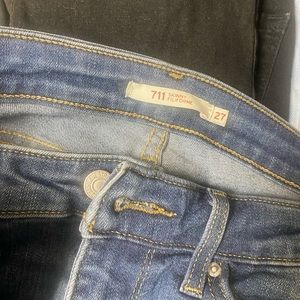 Levi’s 711 blue jeans